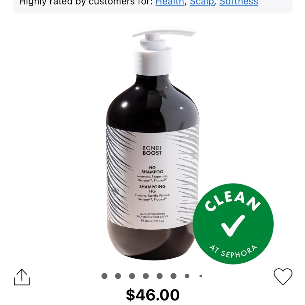Brand New Bondi Boost HG Shampoo